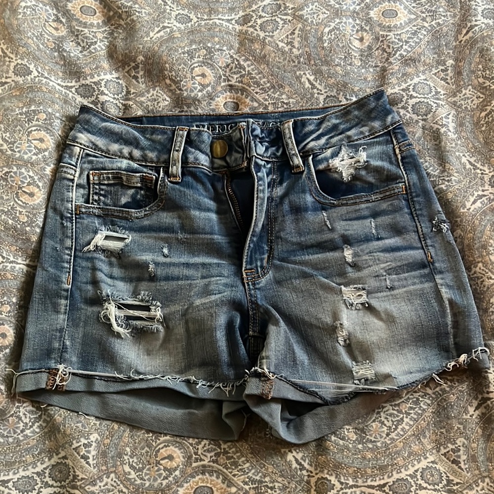 American Eagle Super Stretch Jean Shorts